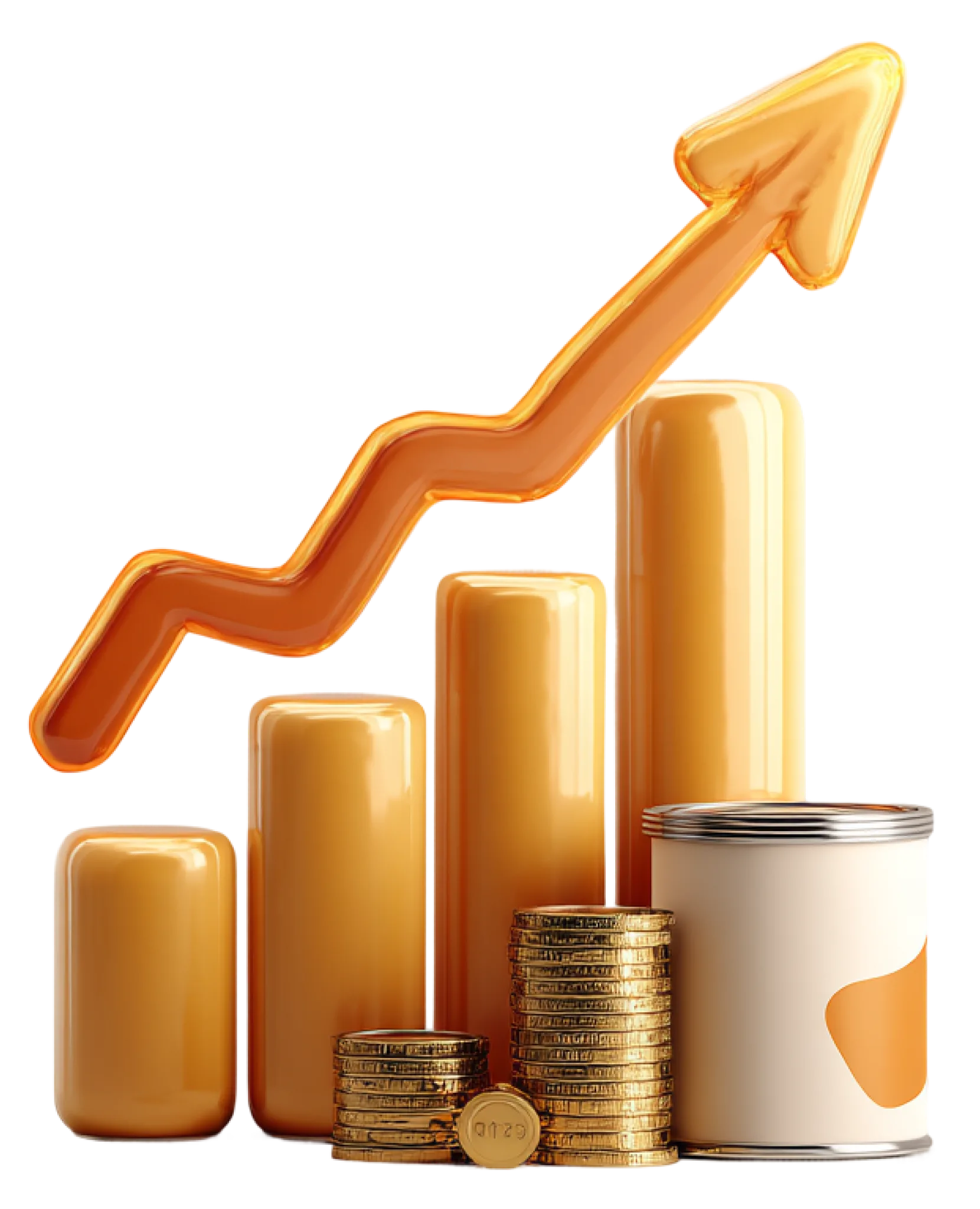 3D model — growth chart